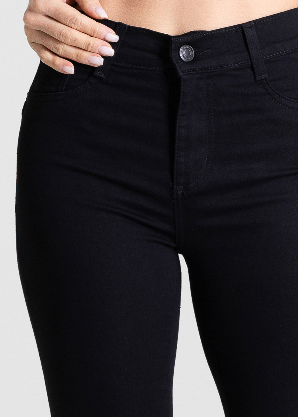 Calça Sarja Sawary Heart - 283536 PRETO