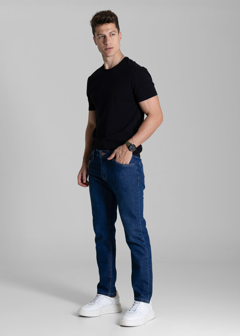 Calça Jeans Sawary 73 - 283537 AZUL
