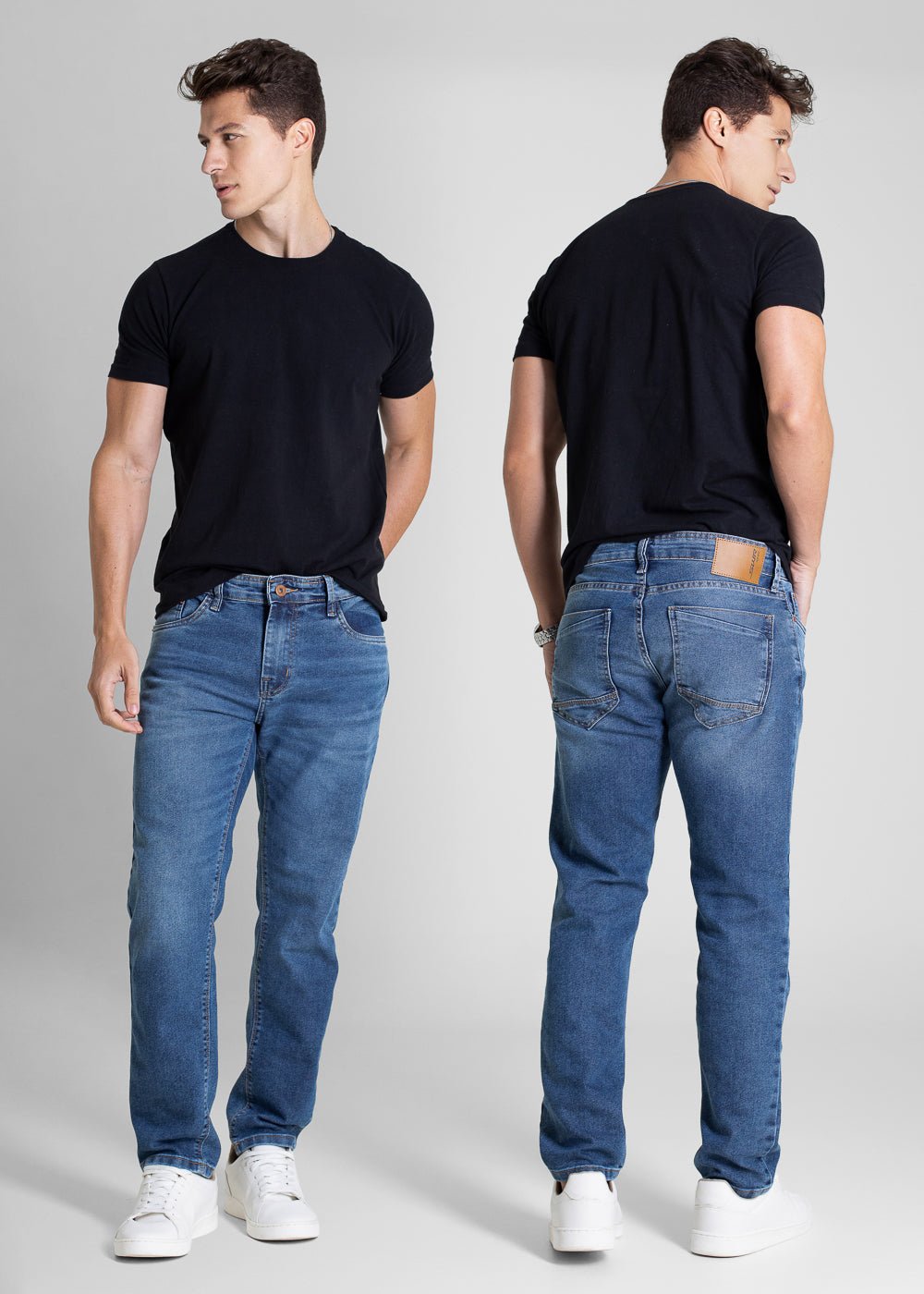 Calça Jeans Sawary 73 - 283539 AZUL