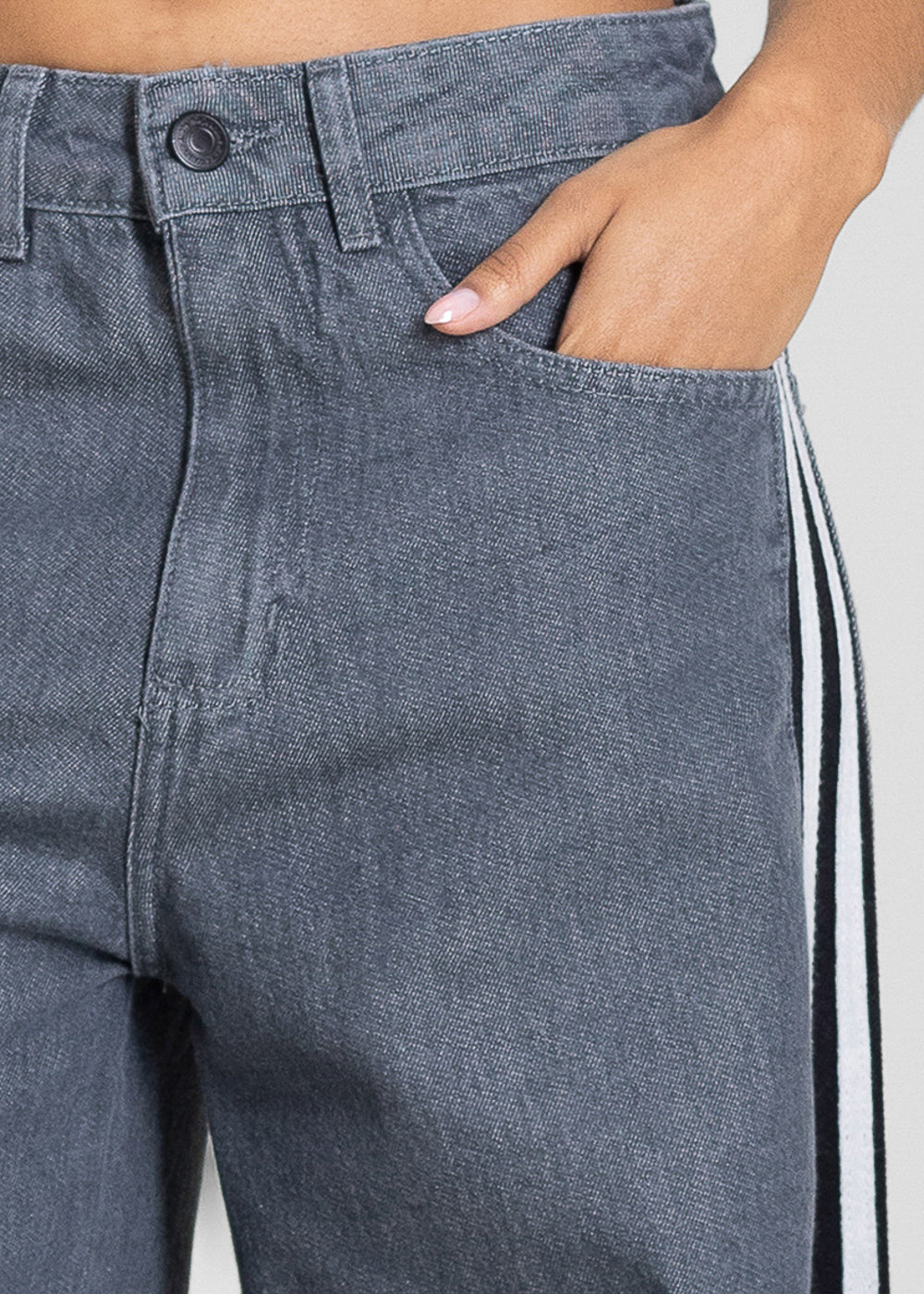 Calça Jeans Sawary Balloon - 283564 GRAY