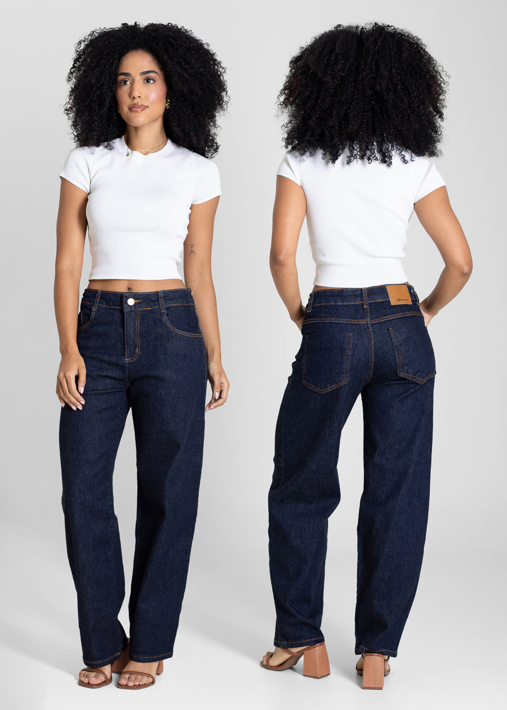 Calça Jeans Sawary Balloon - 283566 AZUL
