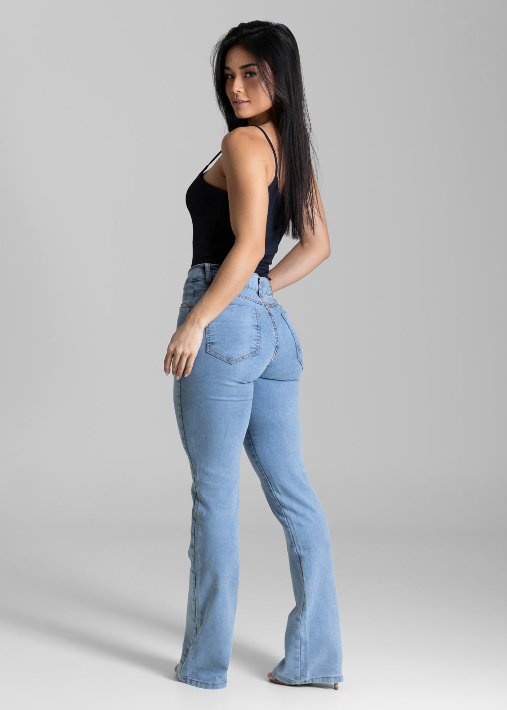 Calça Jeans Sawary Boot Cut - 283604 AZUL