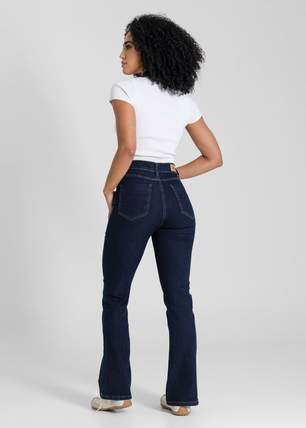 Calça Jeans Sawary Boot Cut Petit - 283607 AZUL