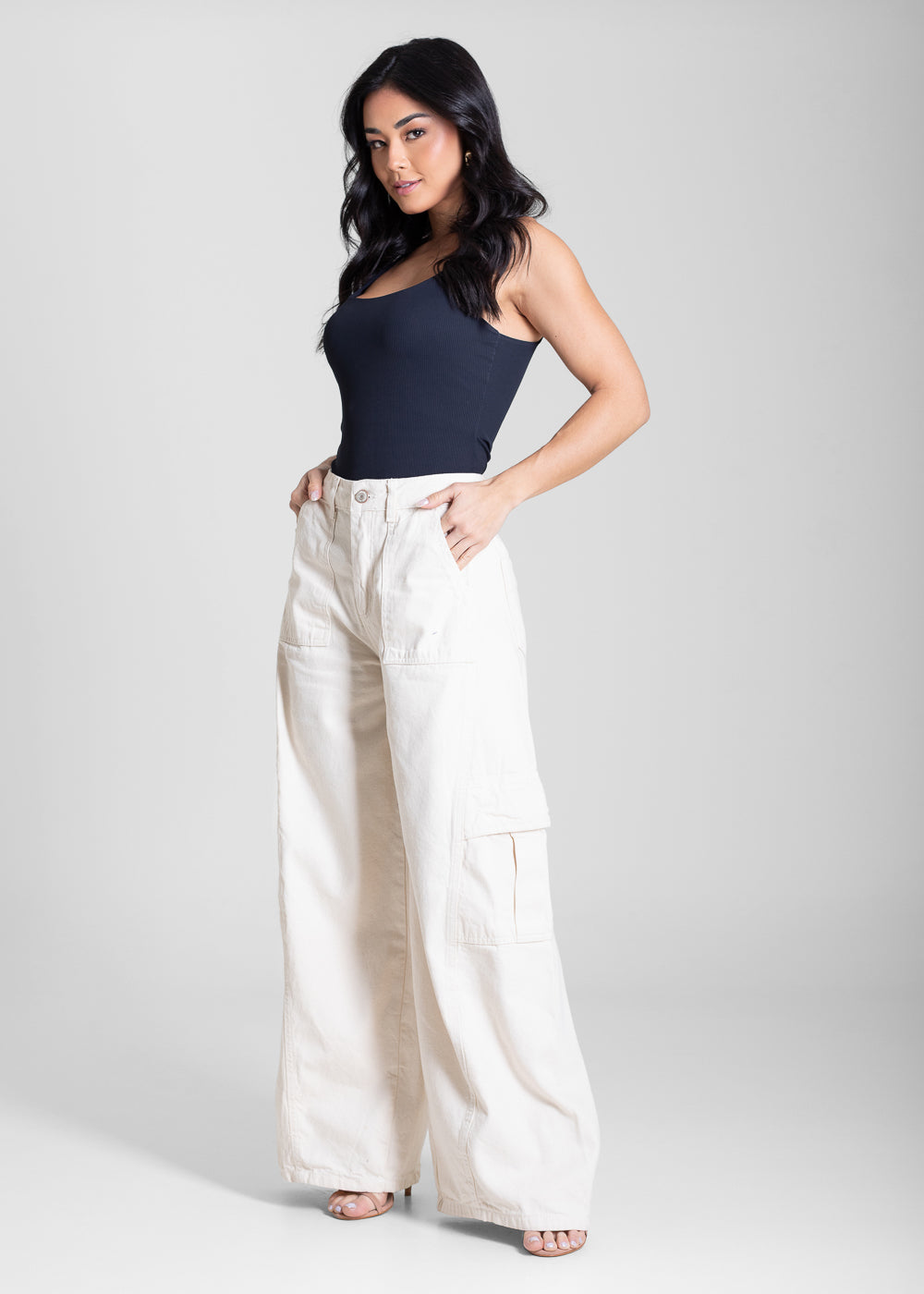 Calça Sarja Sawary Balloon - 283612 PT