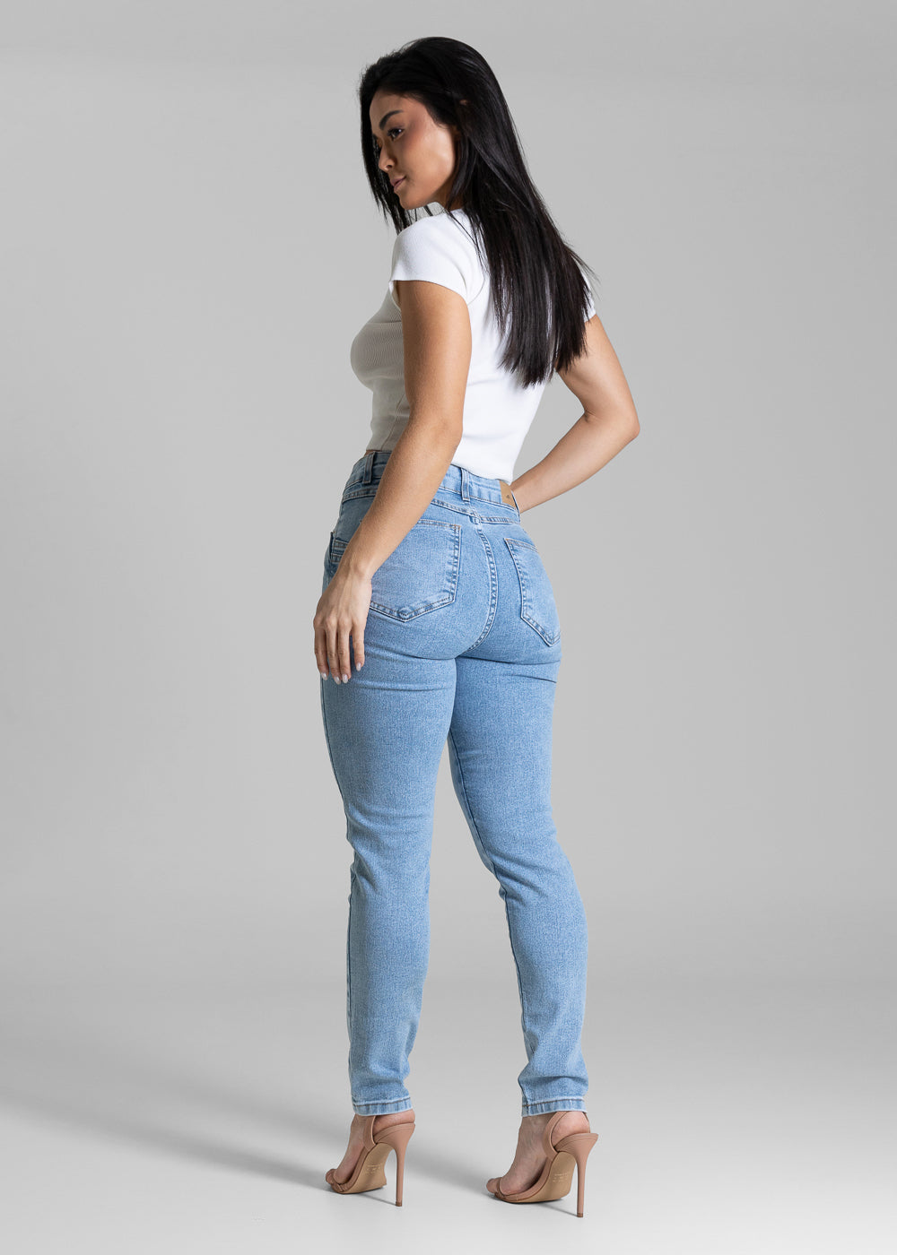Calça Jeans Sawary Levanta Bumbum - 283617 AZUL