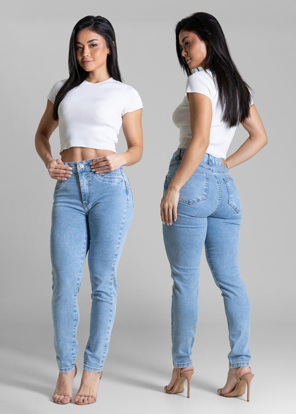 Calça Jeans Sawary Levanta Bumbum - 283617 AZUL