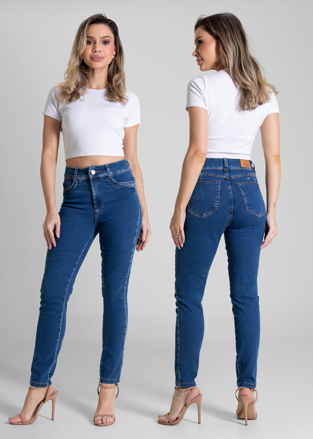 Calça Jeans Sawary Levanta Bumbum - 283619 AZUL