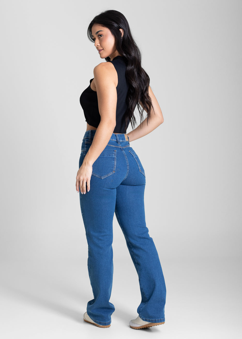 Calça Jeans Sawary Reta Petit - 283627 AZUL