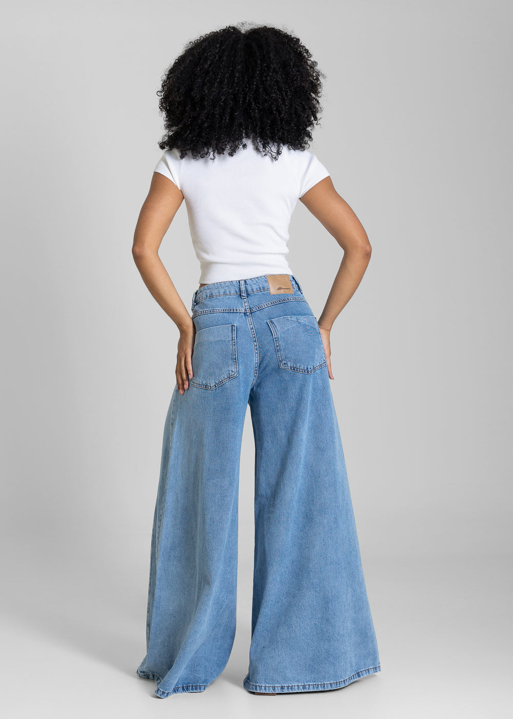 Calça Jeans Sawary Balloon - 283631 AZUL