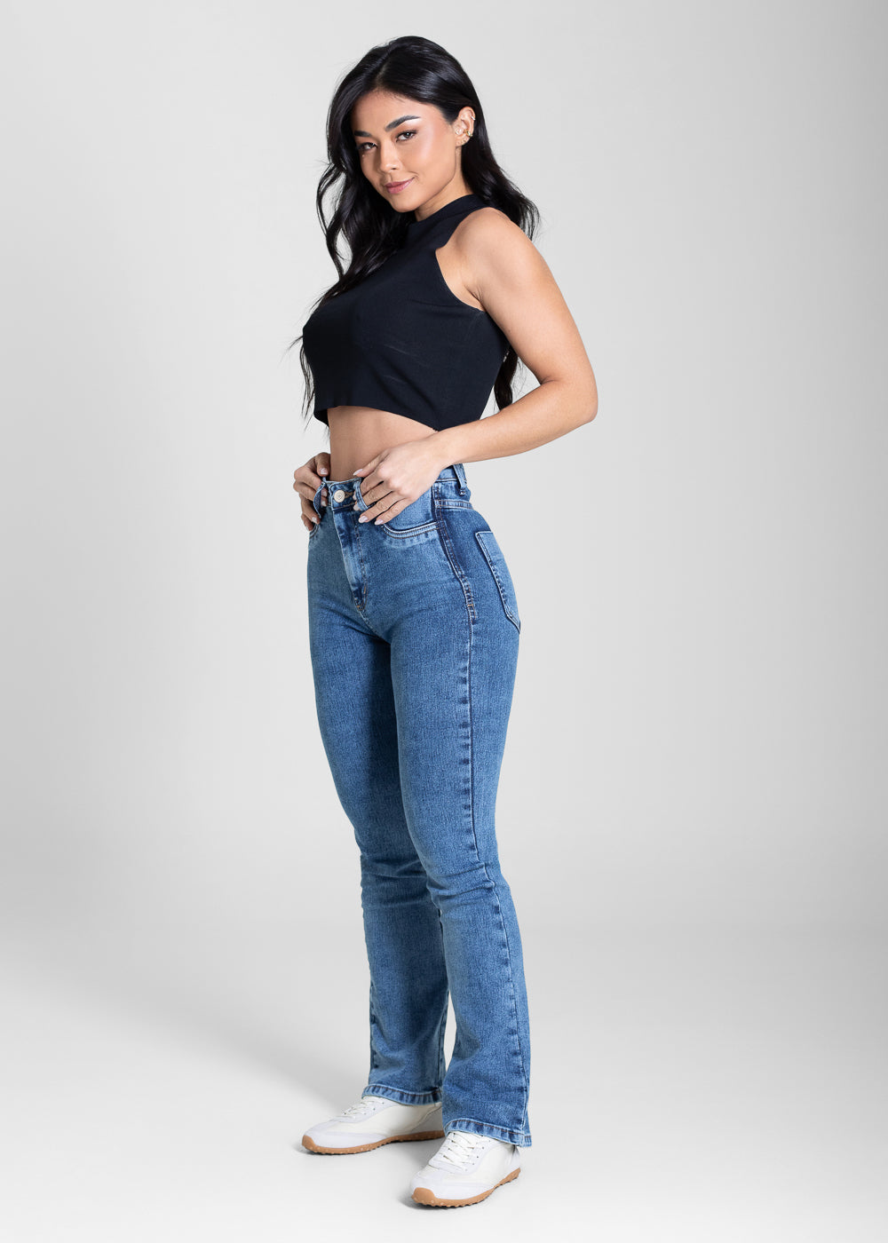 Calça Jeans Sawary Super Lipo Petit - 283642 AZUL