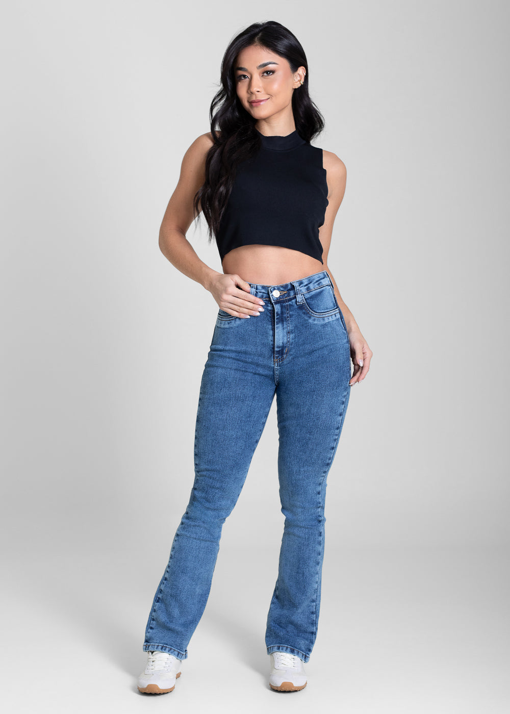 Calça Jeans Sawary Super Lipo Petit - 283642 AZUL