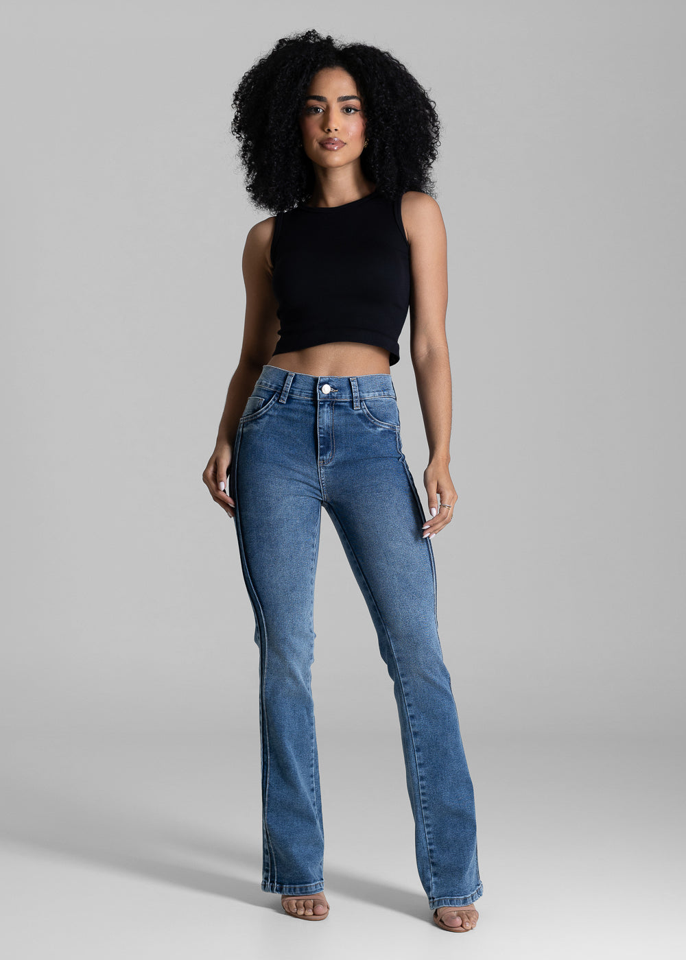Calça Jeans Sawary Boot Cut - 283651 AZUL