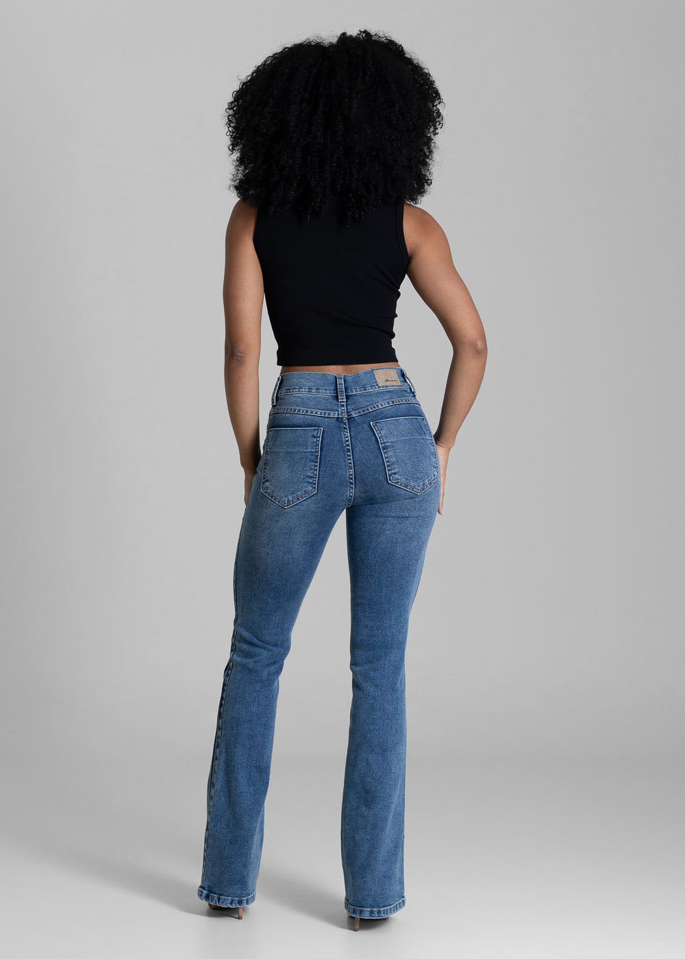 Calça Jeans Sawary Boot Cut - 283651 AZUL