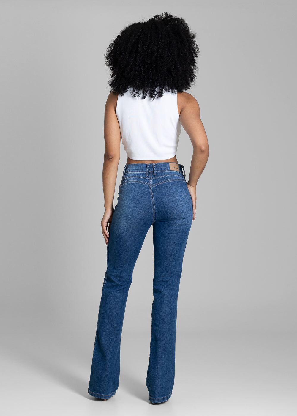 Calça Jeans Sawary Boot Cut - 283653 AZUL
