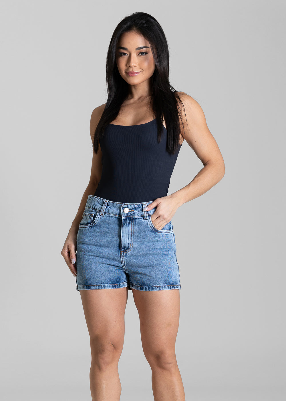 Shorts Saia Jeans Sawary - 283656 AZUL