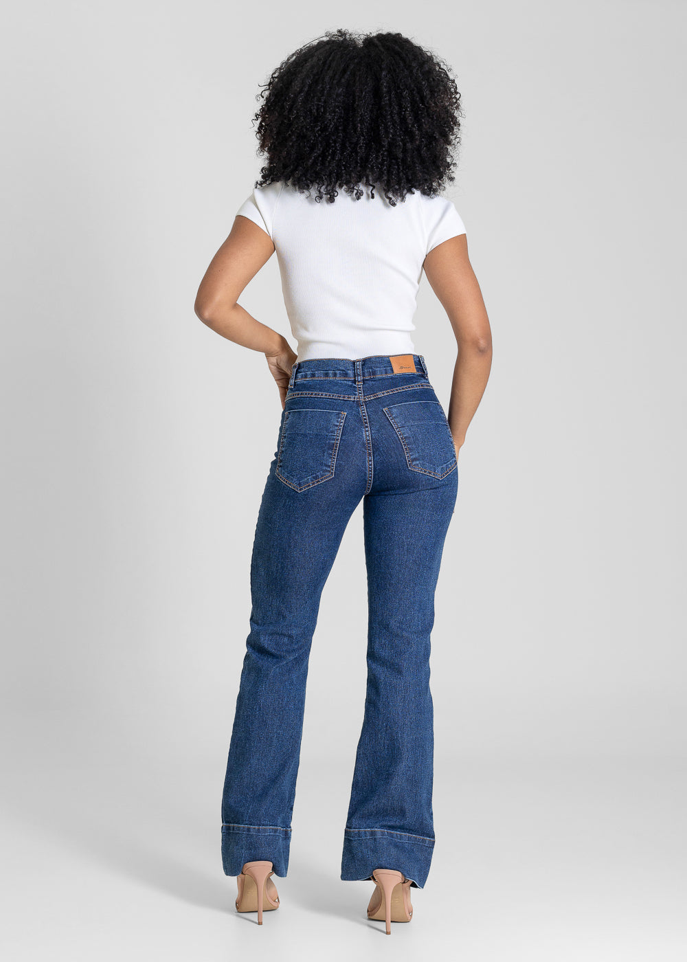 Calça Jeans Sawary Boot Cut - 283672 AZUL