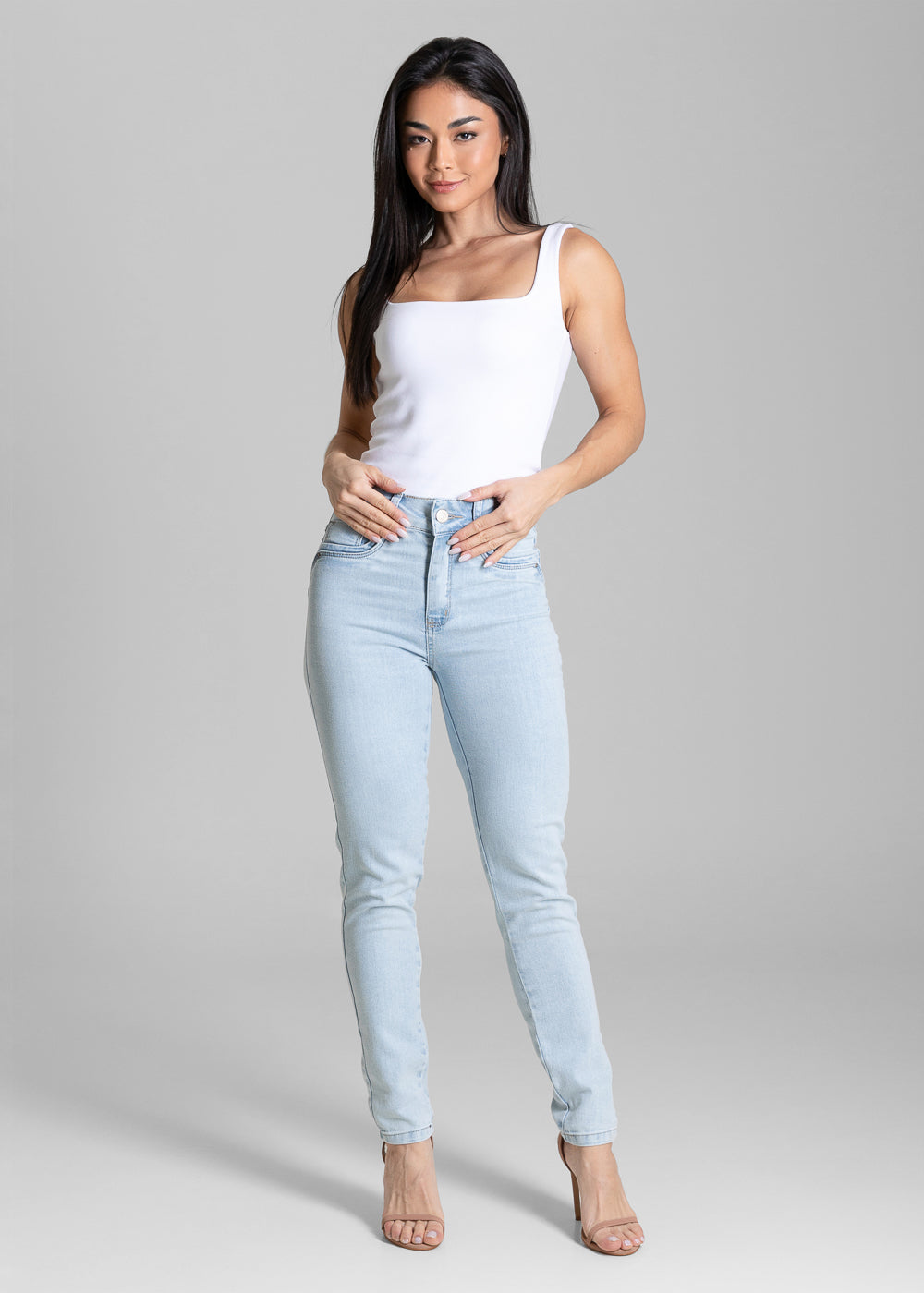 Calça Jeans Sawary Levanta Bumbum - 283686 AZUL