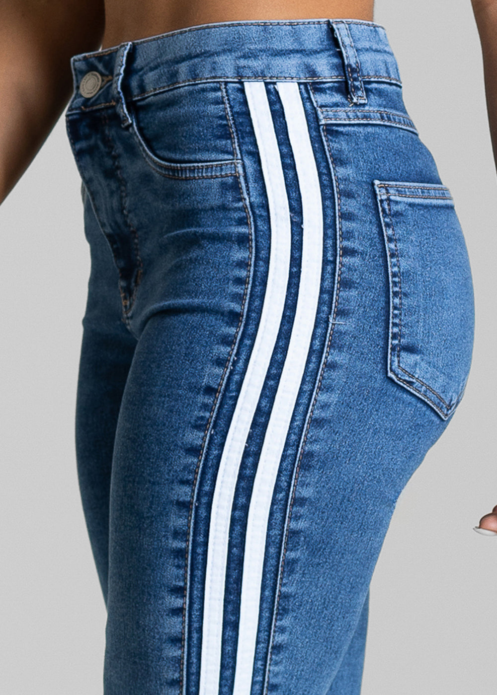 Calça Jeans Sawary Cigarrete - 283688 AZUL