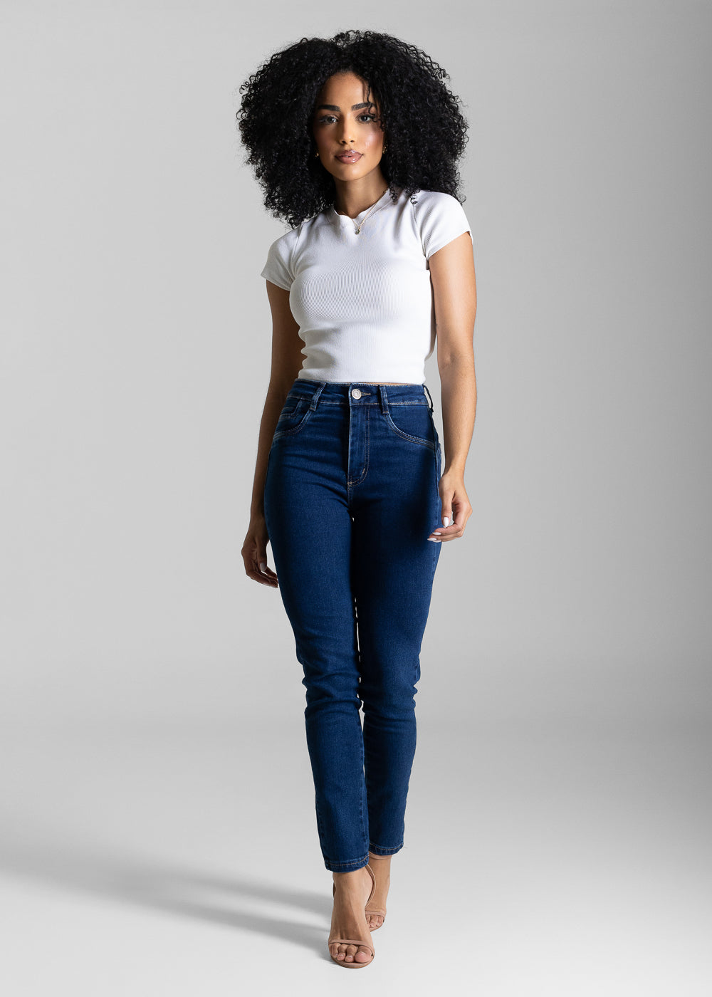Calça Jeans Sawary Modela Bumbum - 283691 AZUL