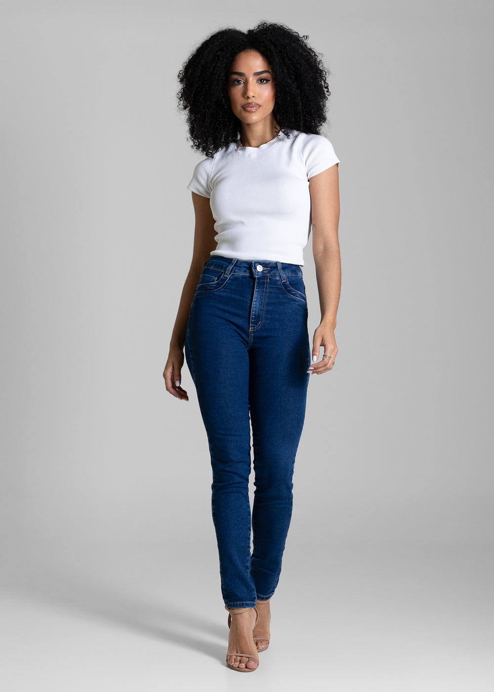 Calça Jeans Sawary Levanta Bumbum - 283692 AZUL