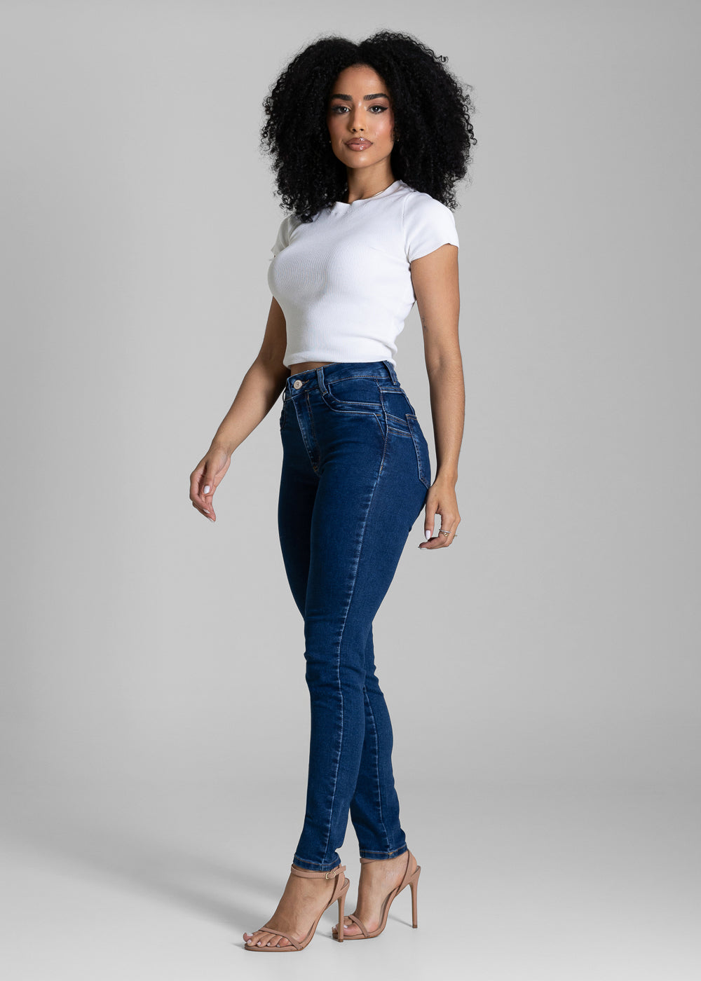 Calça Jeans Sawary Levanta Bumbum - 283692 AZUL