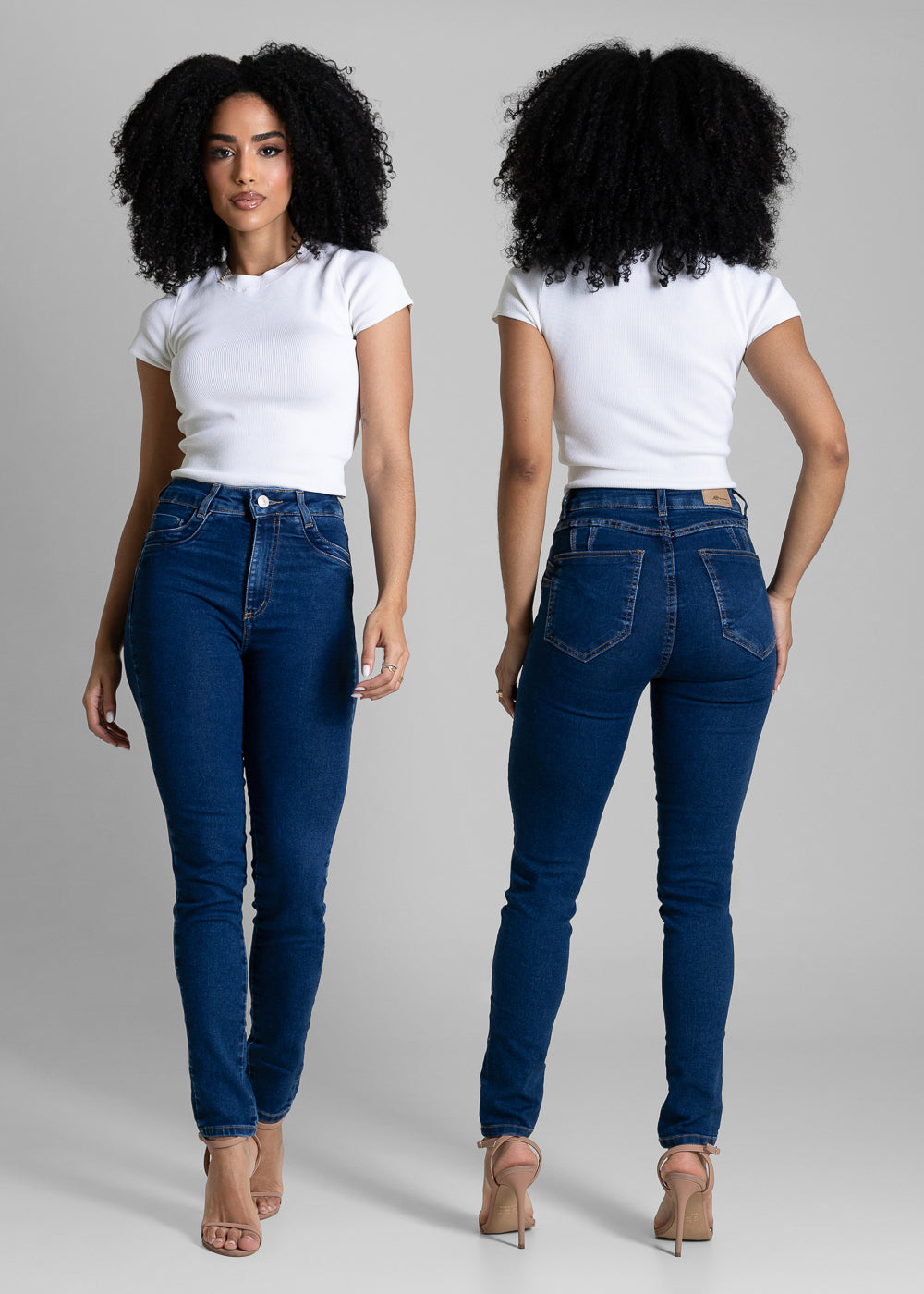 Calça Jeans Sawary Levanta Bumbum - 283692 AZUL