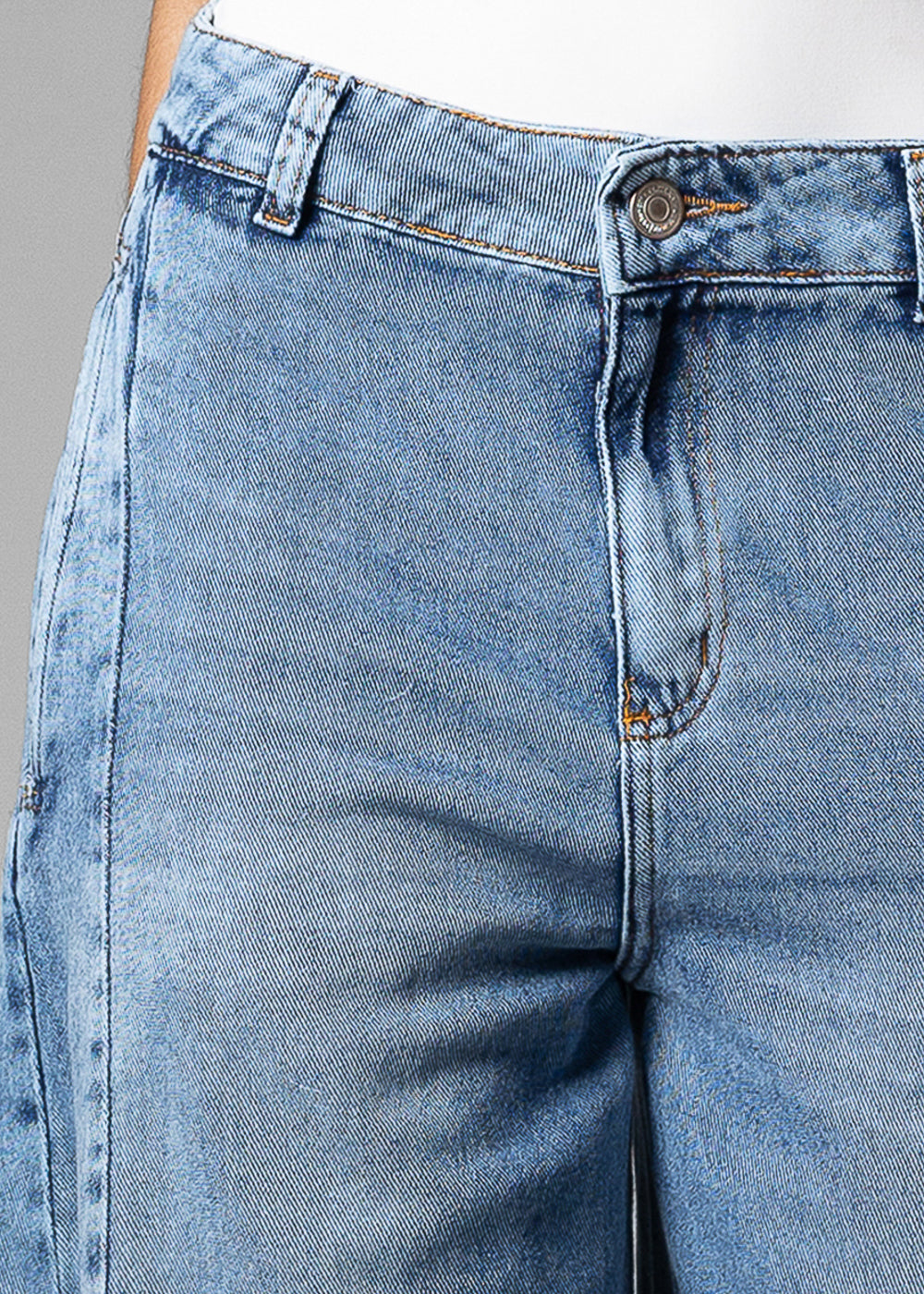 Calça Jeans Sawary Balloon - 283705 AZUL