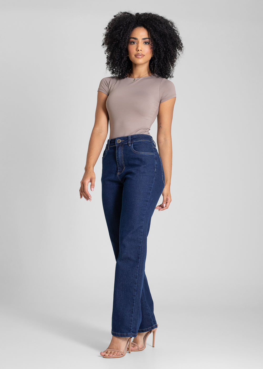 Calça Jeans Sawary Reta - 283714 AZUL