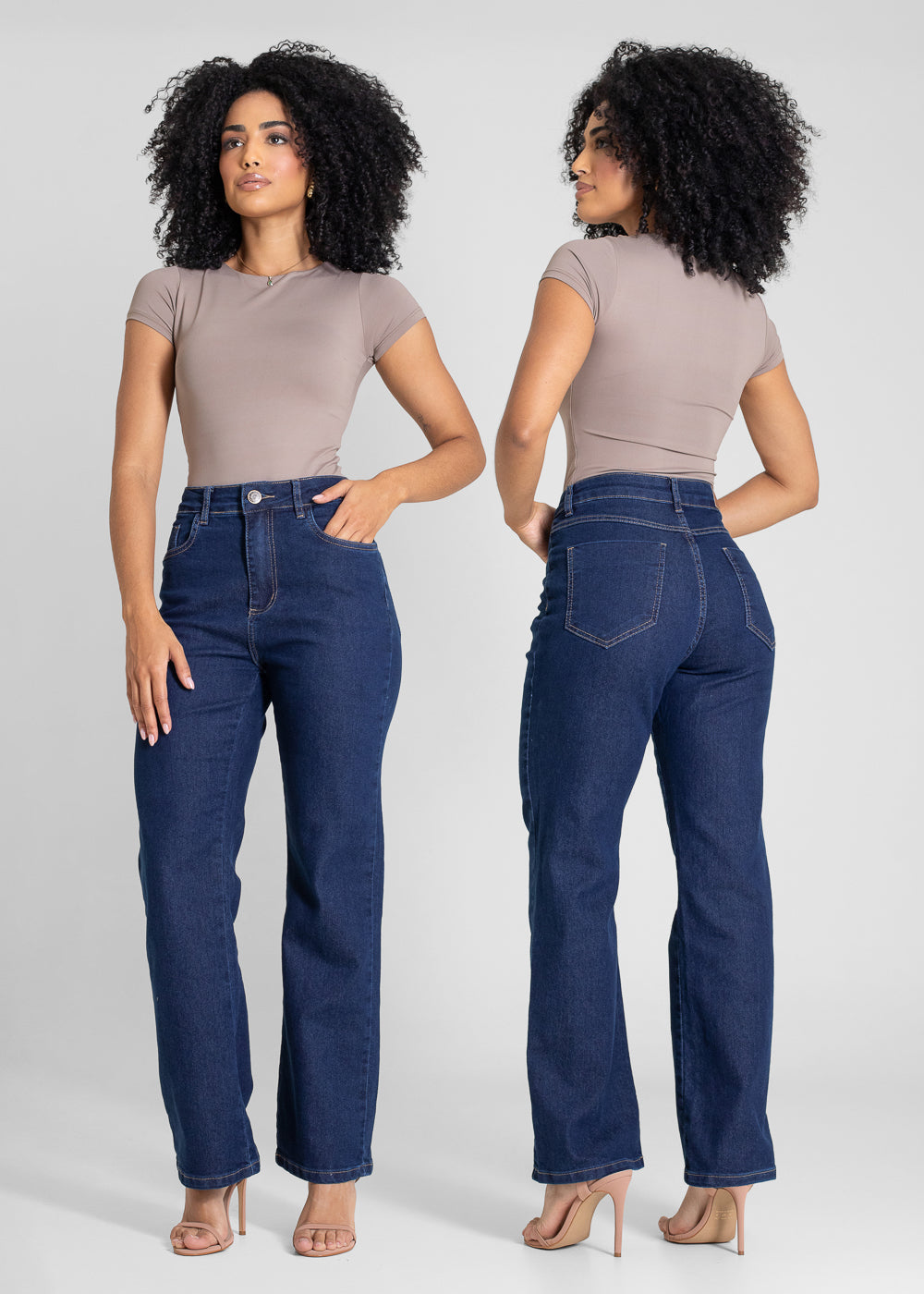 Calça Jeans Sawary Reta - 283714 AZUL
