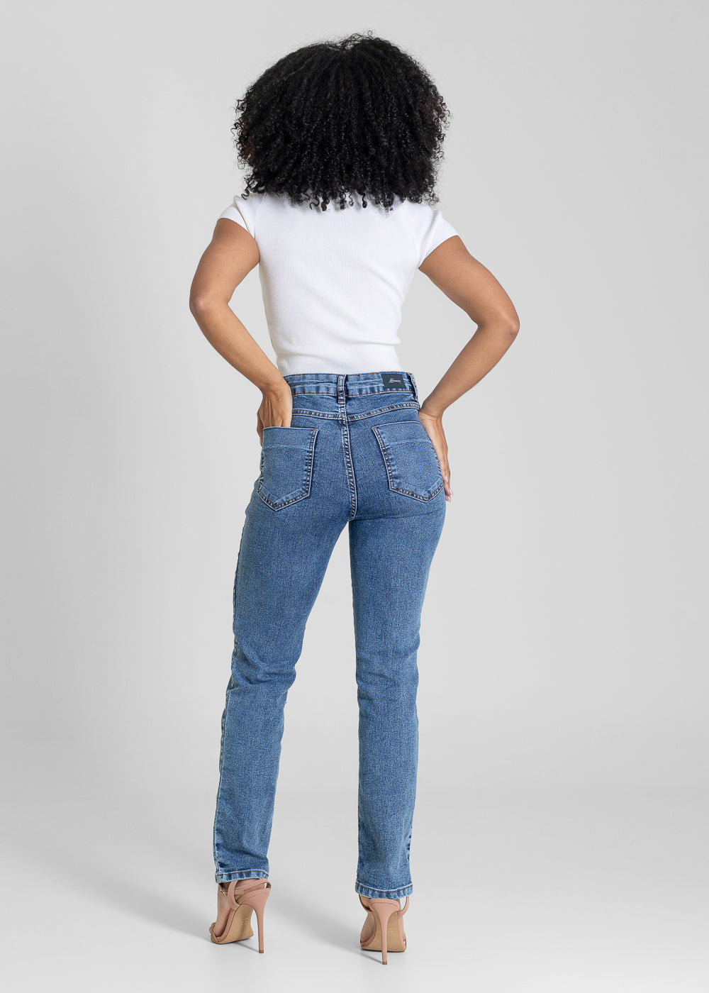 Calça Jeans Sawary Reta - 283717 AZUL