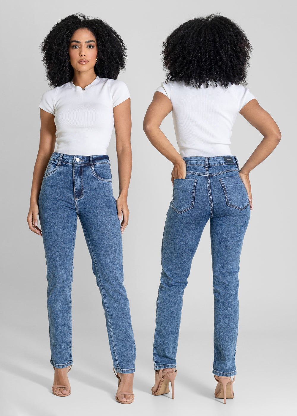 Calça Jeans Sawary Reta - 283717 AZUL