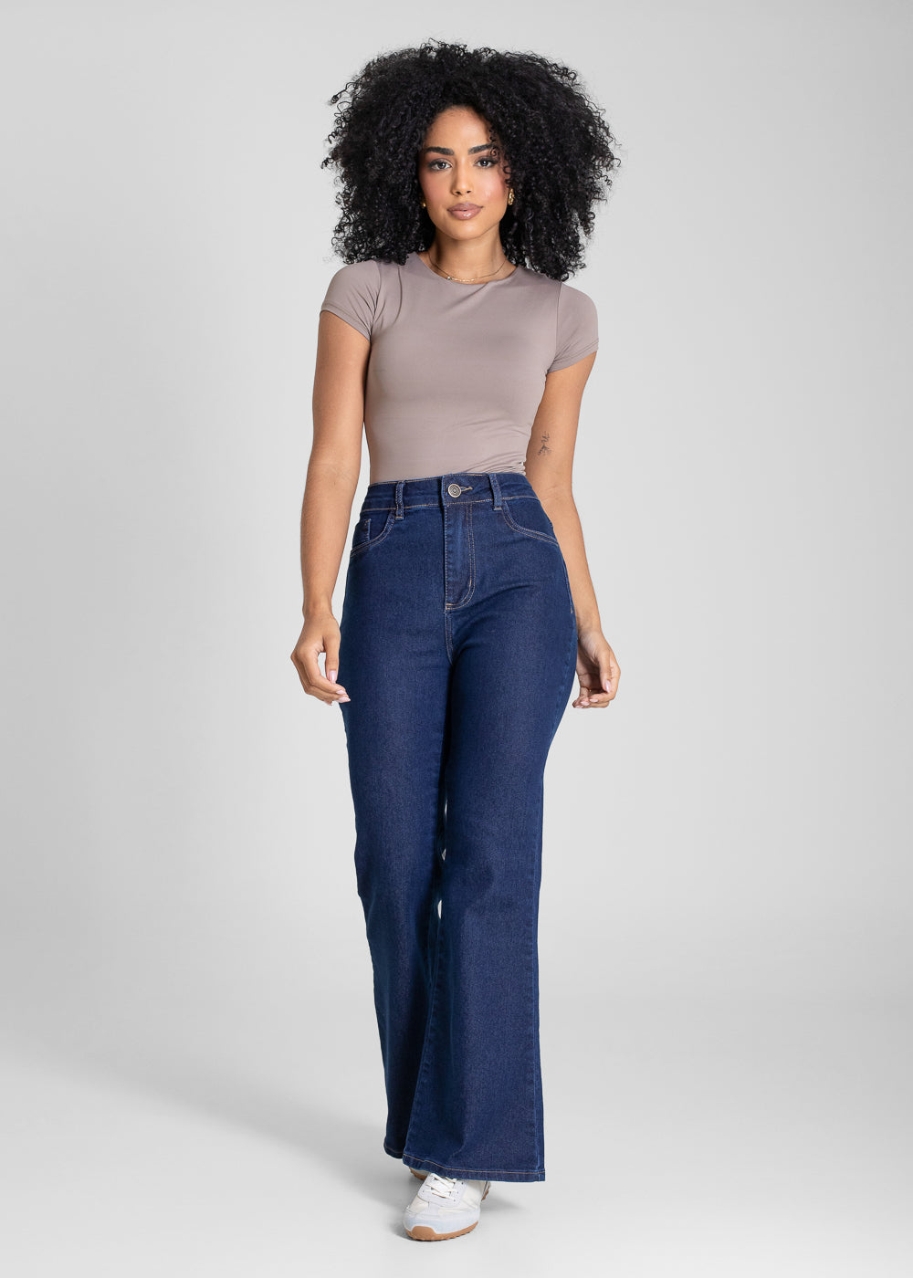 Calça Jeans Sawary Flare Petit - 283719 AZUL