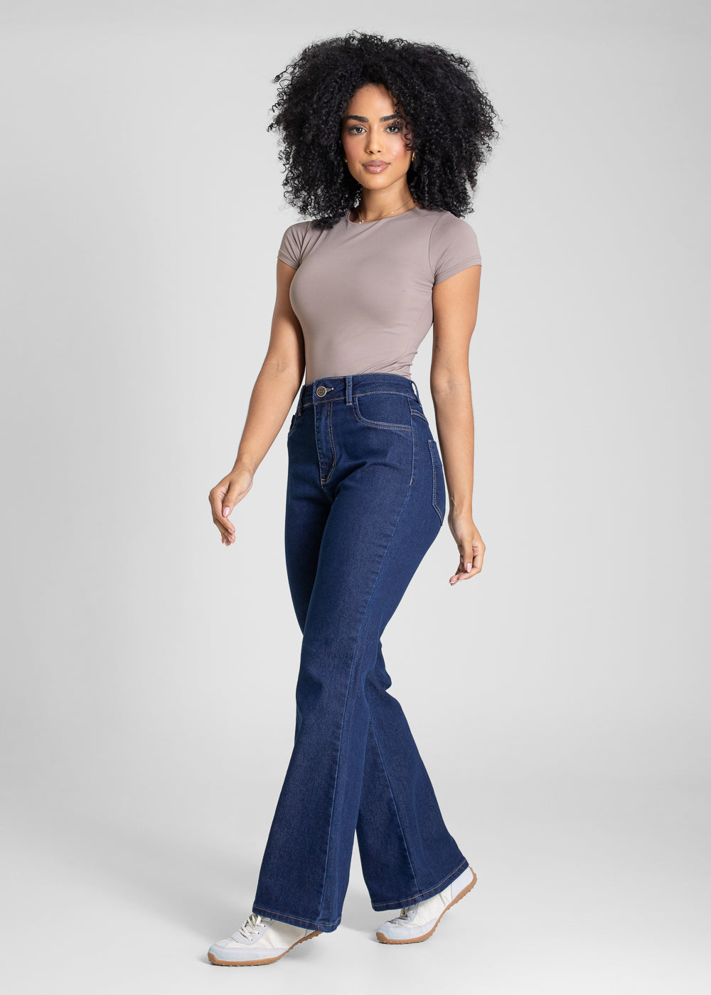 Calça Jeans Sawary Flare Petit - 283719 AZUL