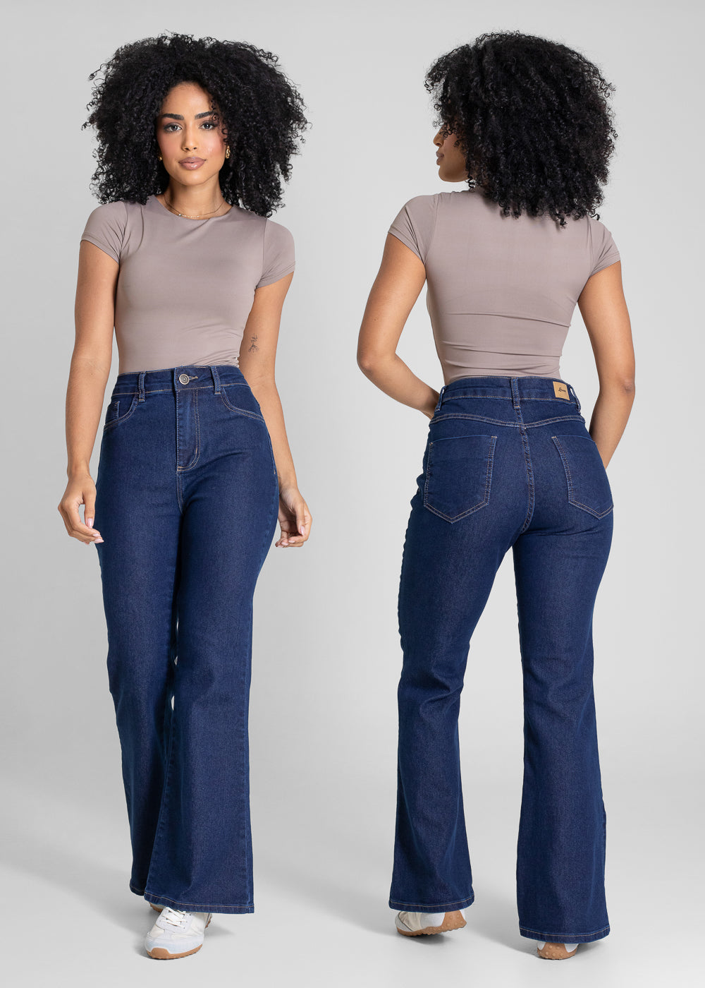 Calça Jeans Sawary Flare Petit - 283719 AZUL