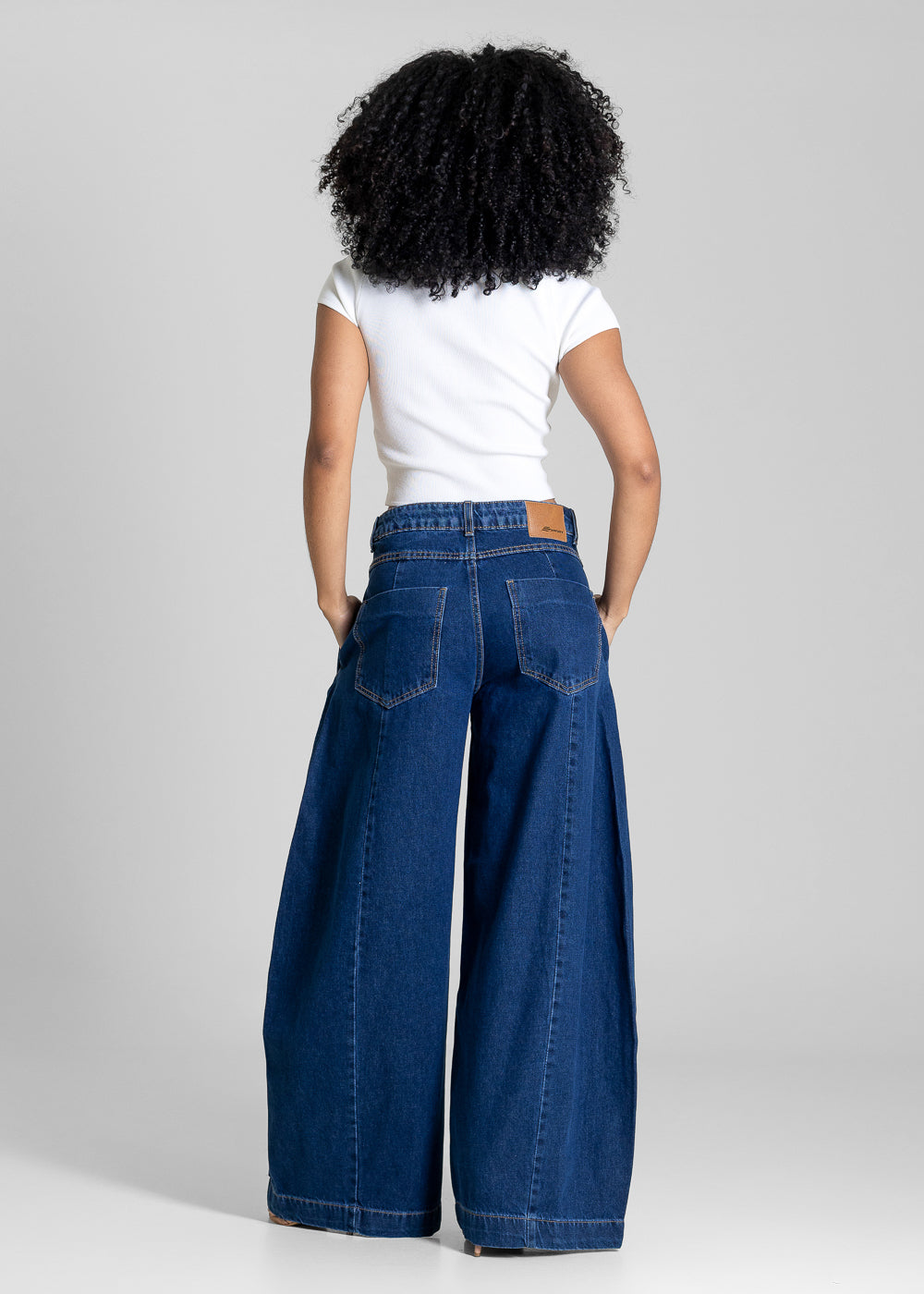 Calça Jeans Sawary Balloon - 283727 AZUL