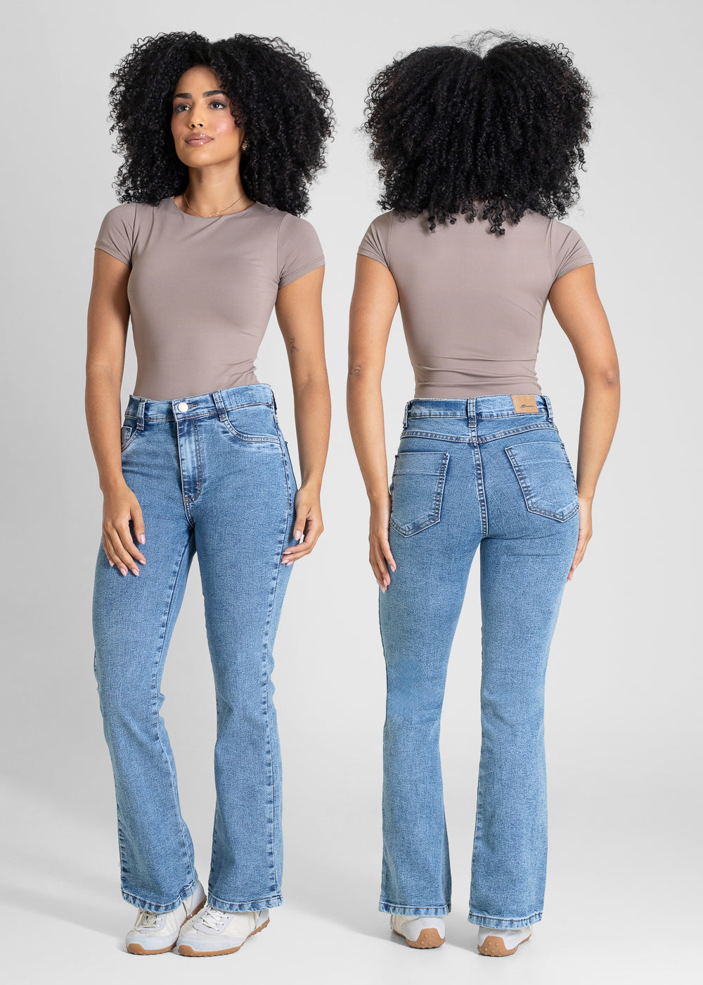 Calça Jeans Sawary Boot Cut Petit - 283757 AZUL