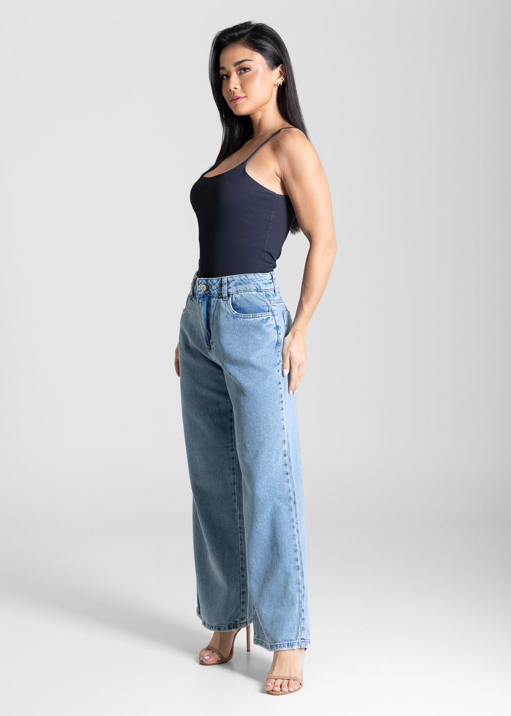 Calça Jeans Sawary Reta - 283758 AZUL