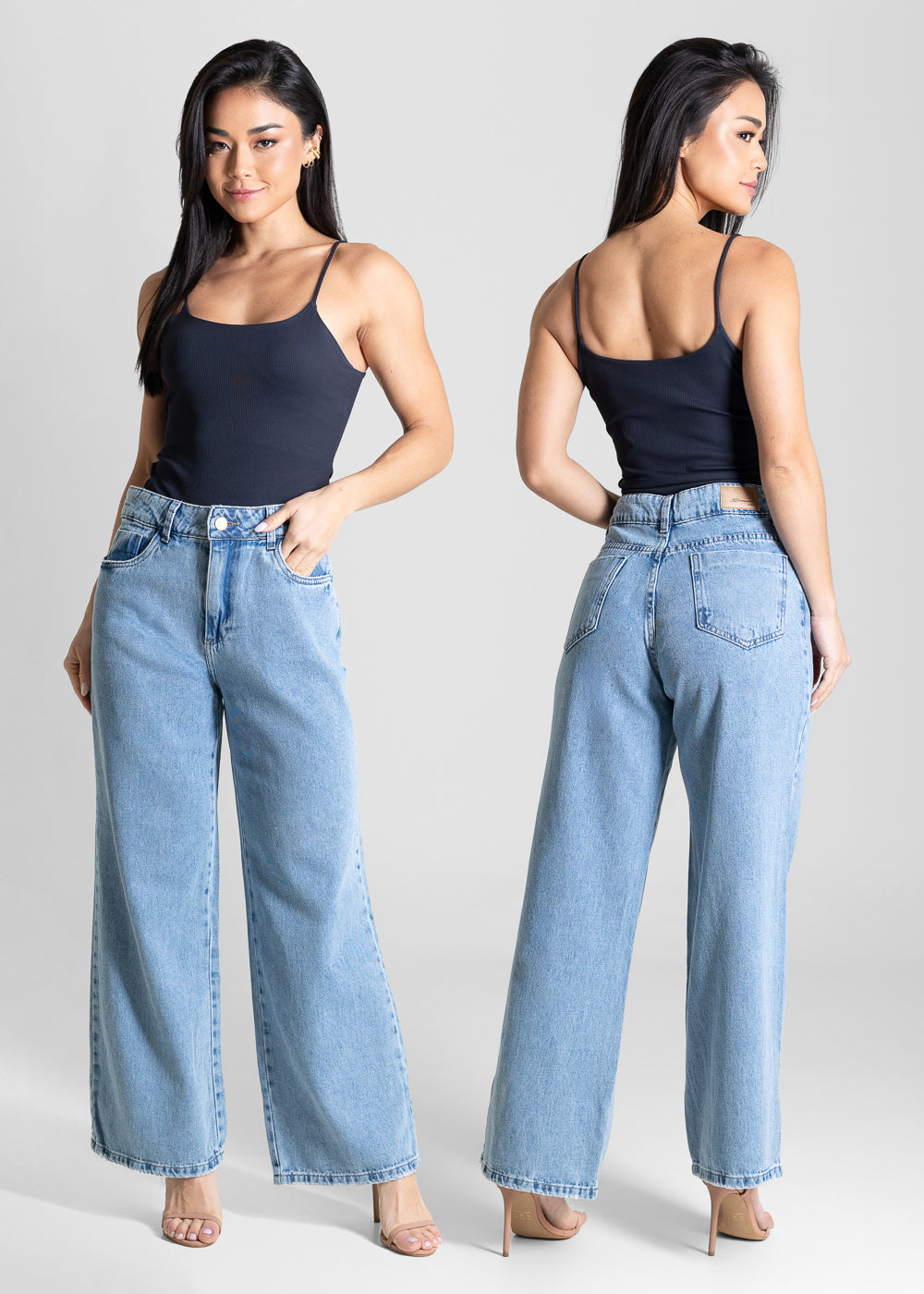 Calça Jeans Sawary Reta - 283758 AZUL