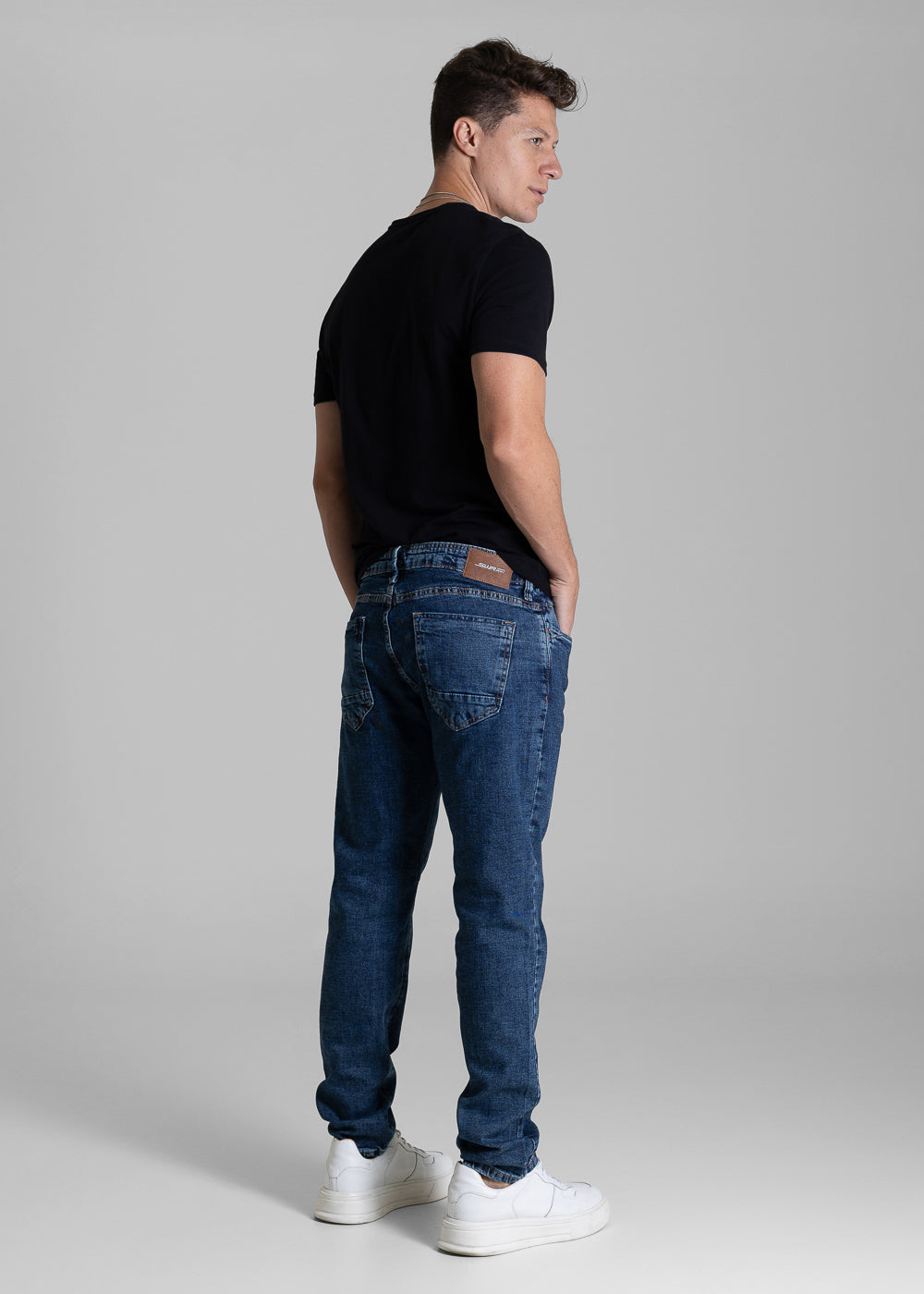 Calça Jeans Sawary Slim - 283759 AZUL
