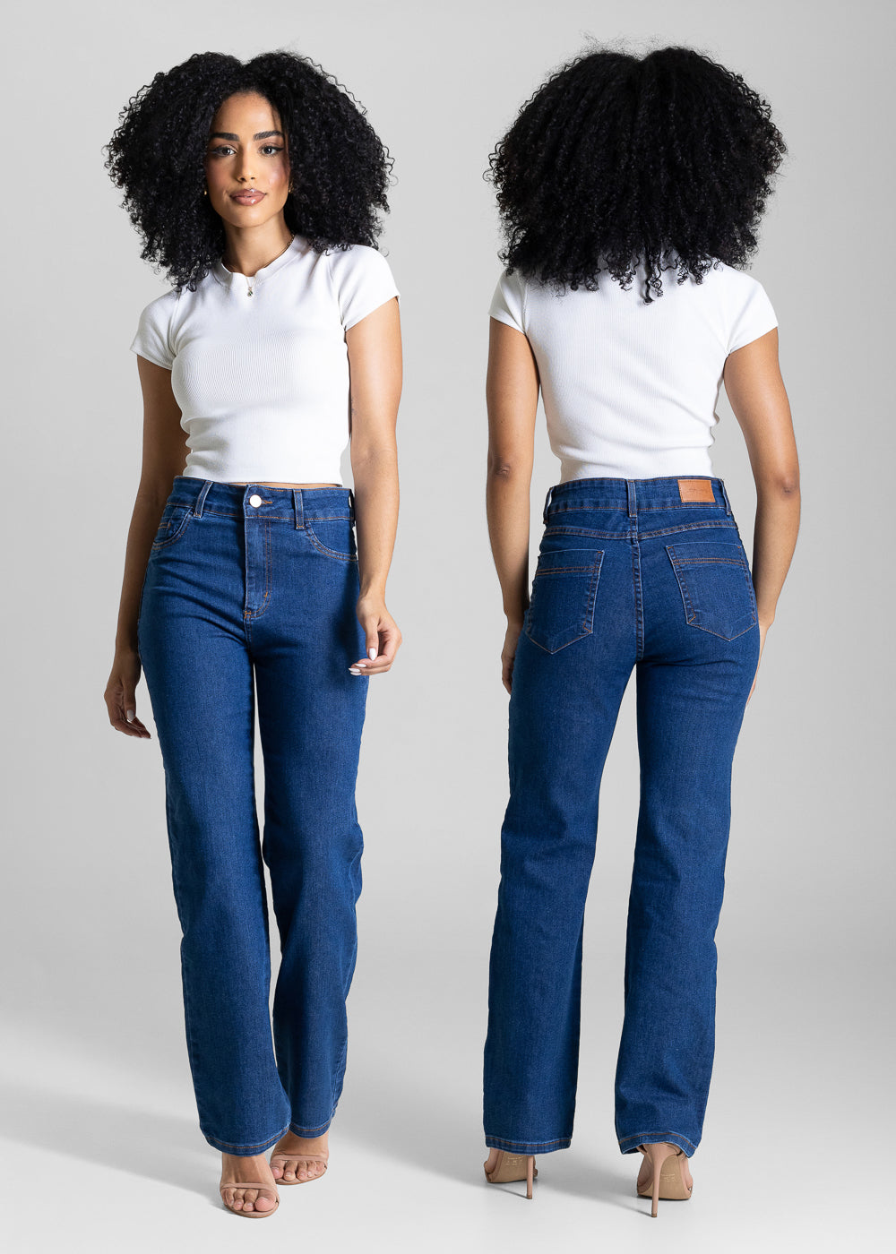 Calça Jeans Sawary Reta - 283760 AZUL