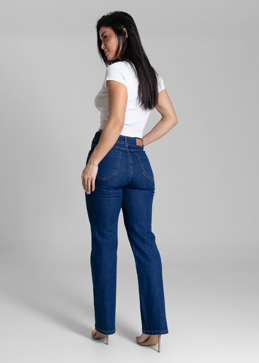 Calça Jeans Sawary Reta - 283764 AZUL