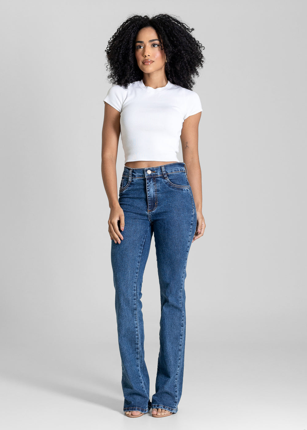 Calça jeans Sawary Boot Cut - 283770 AZUL