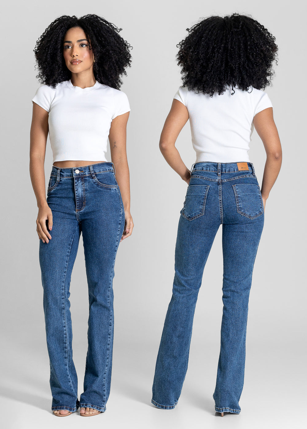Calça jeans Sawary Boot Cut - 283770 AZUL