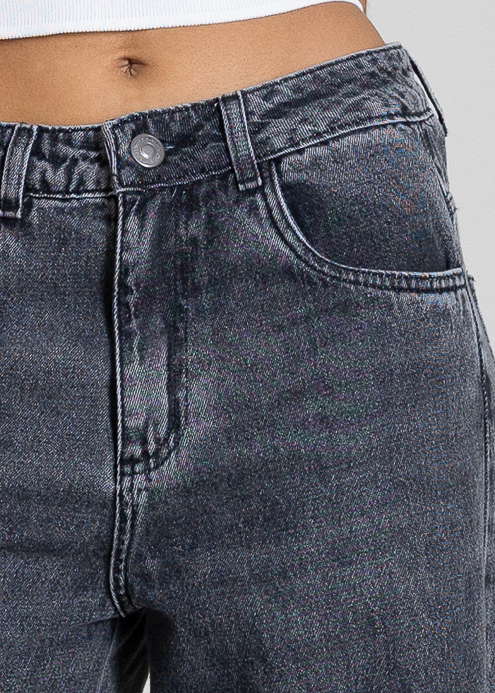 Calça Jeans Sawary Balloon - 283803 PRETO