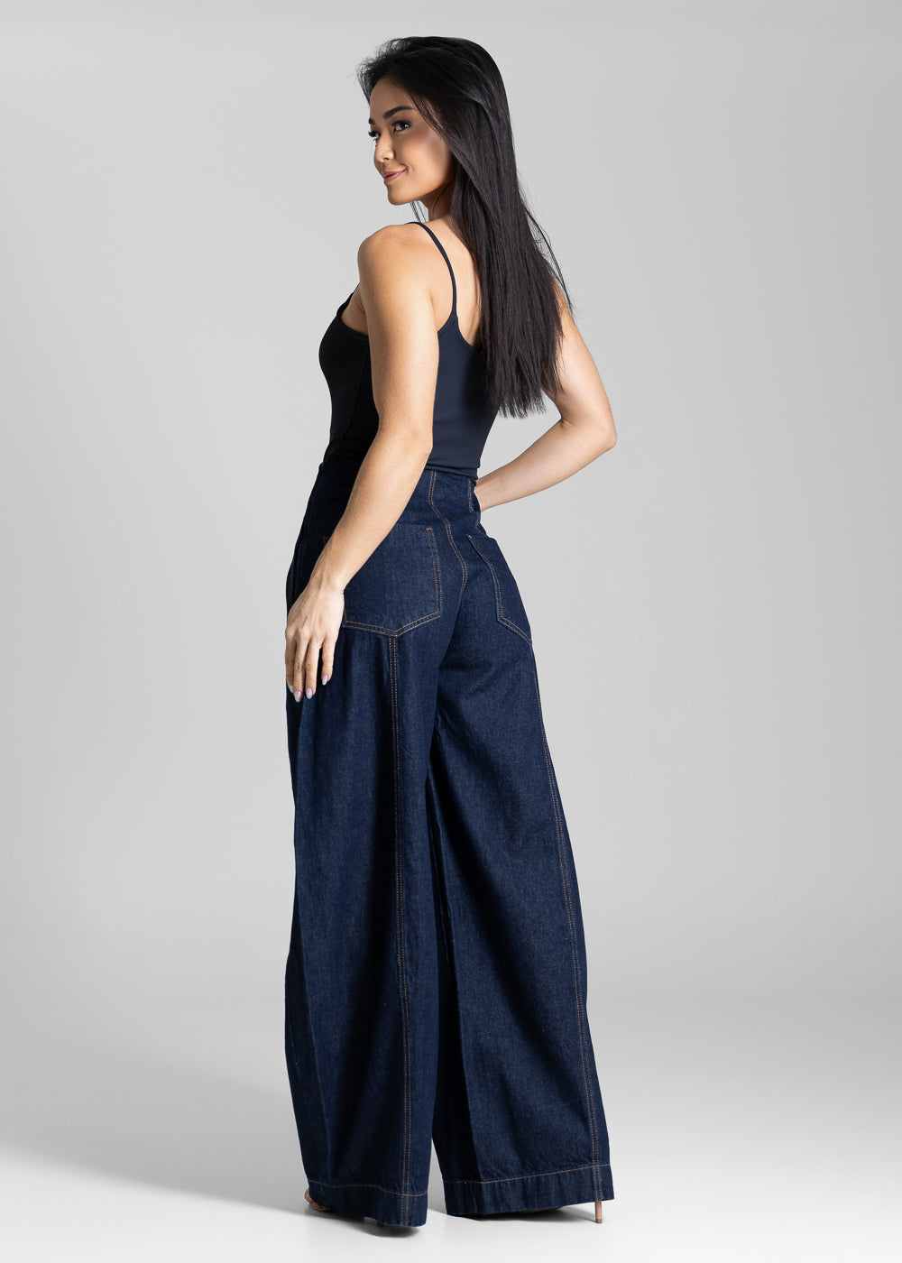 Calça Jeans Sawary Balloon - 283810 AZUL