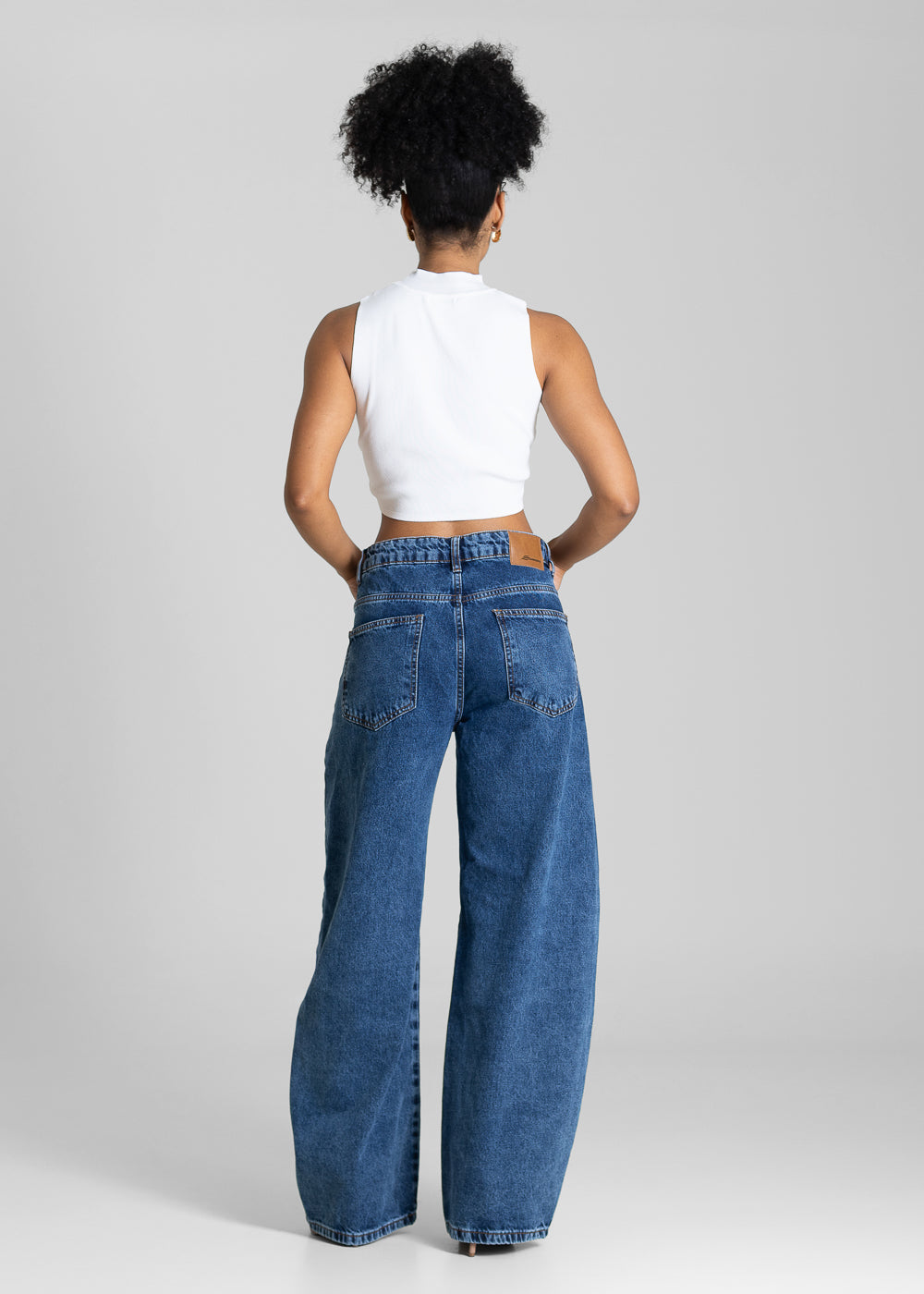 Calça Jeans Sawary Balloon - 283814 AZUL