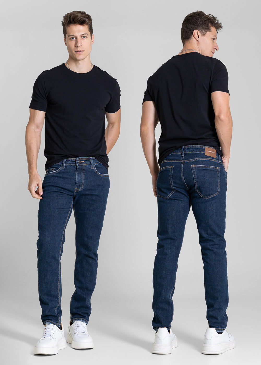 Calça Jeans Sawary 73 - 283816 AZUL
