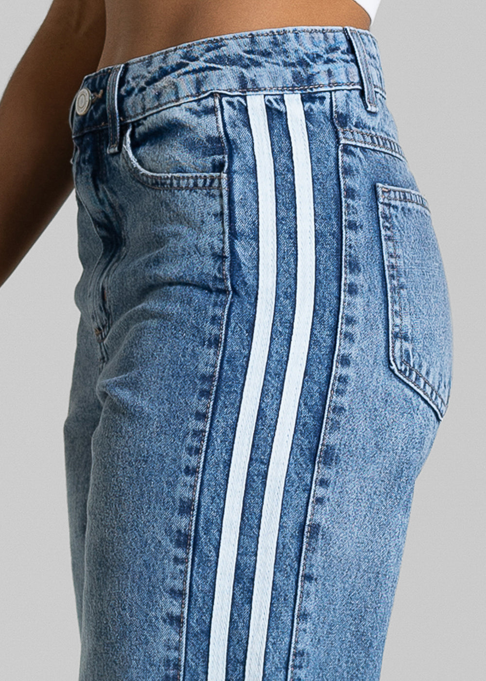 Calça Jeans Sawary Wide Leg - 283834 AZUL