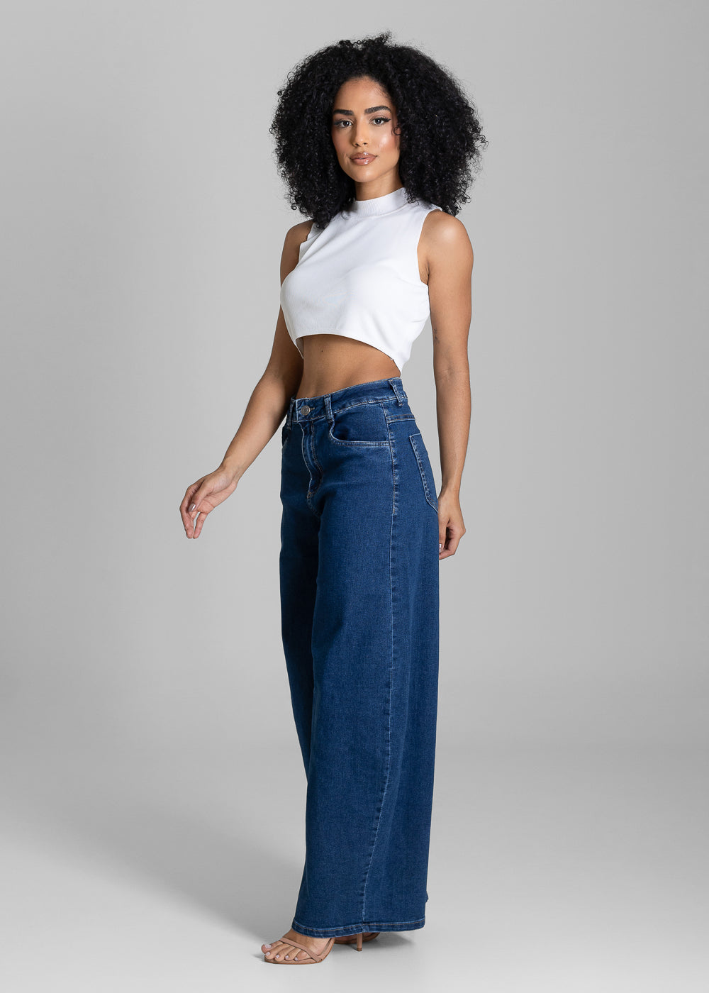 Calça Jeans Sawary Balloon - 283863 AZUL