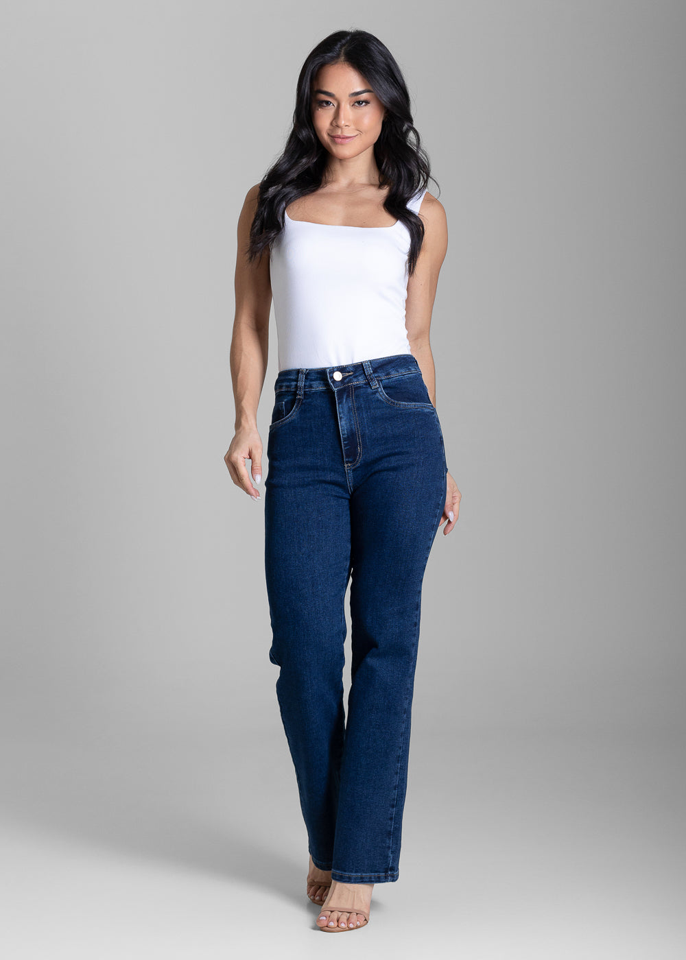 Calça Jeans Sawary Reta - 283867 AZUL